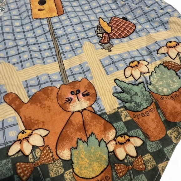 Handmade vintage oversized reversible vest - Picture 3 of 6